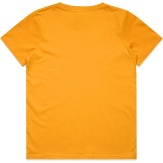 AS Colour 3005 Kids Staple Tee - Back View | color:Gold|view:back
