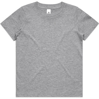 AS Colour 3005 Kids Staple Tee - Front View | color:Grey Marle|view:front