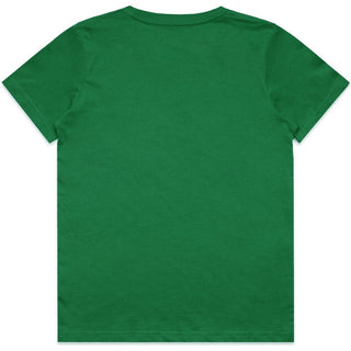 AS Colour 3005 Kids Staple Tee - Back View | color:Kelly Green|view:back
