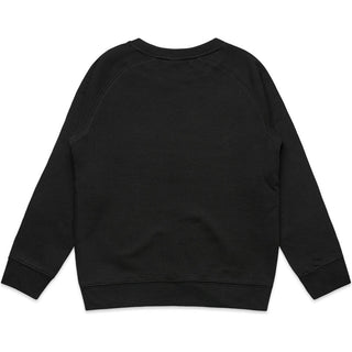 AS Colour 3030 Kids Supply Crew - Back View | color:Black|view:back