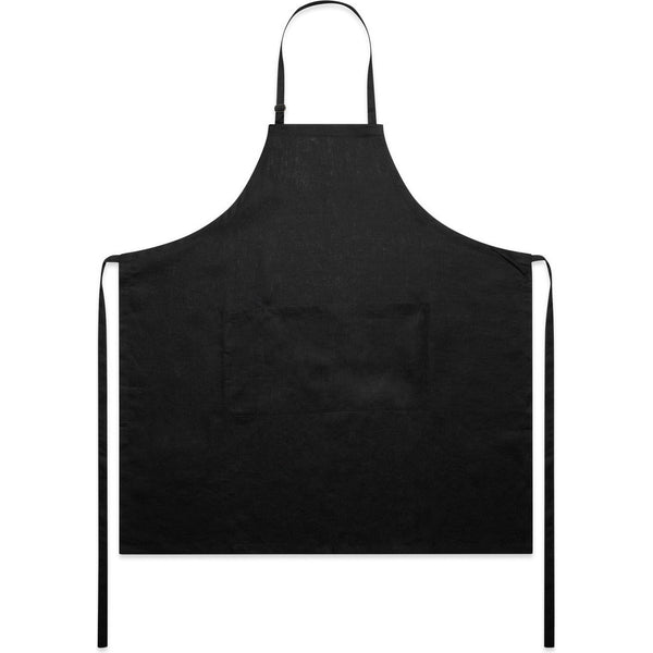 AS Colour Linen Apron | 1086 (Black)