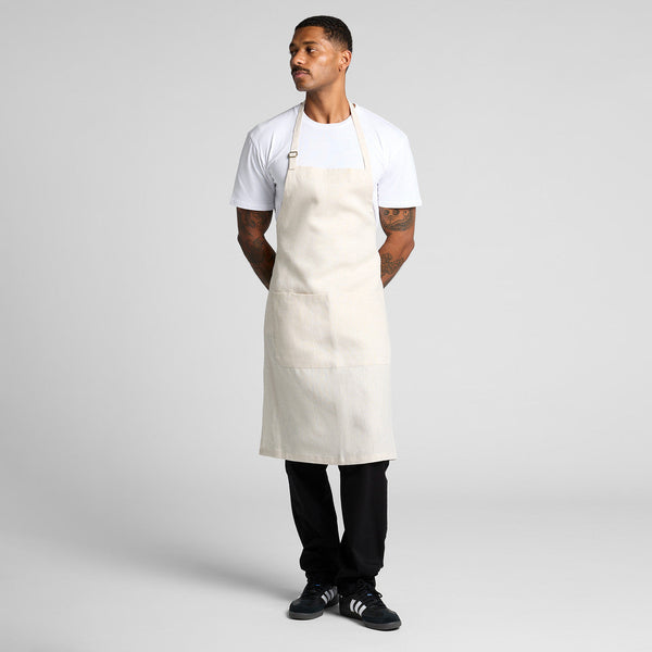 AS Colour Linen Apron | 1086 (Natural)