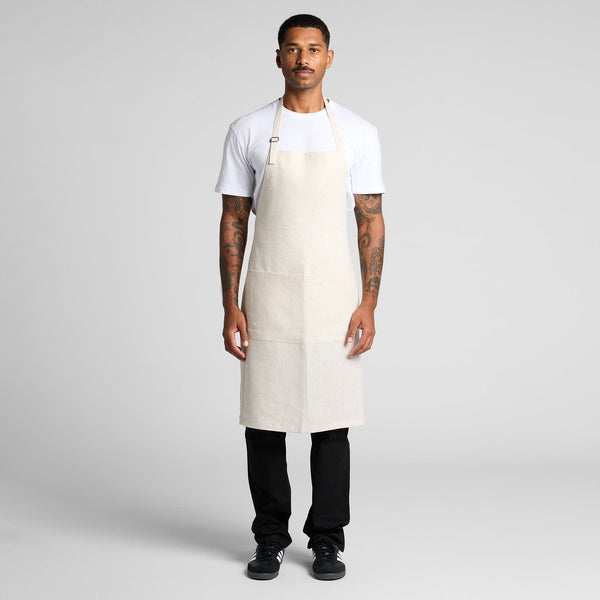 AS Colour Linen Apron | 1086 (Natural)