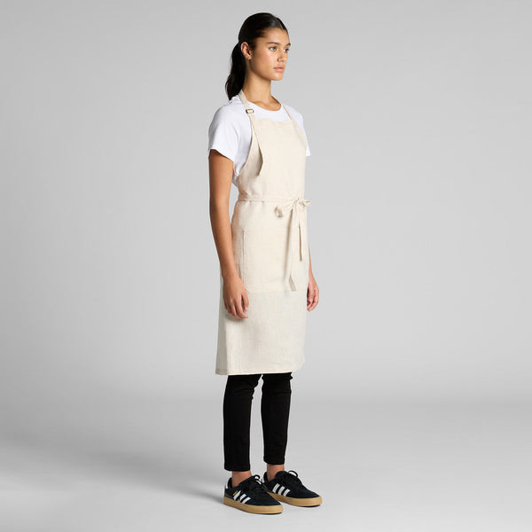 AS Colour Linen Apron | 1086 (Natural)