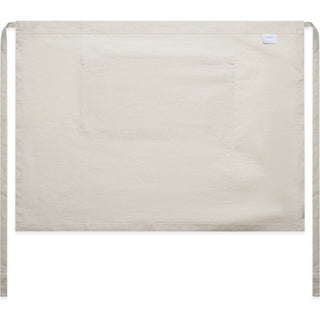 AS Colour 1087 Linen Half Apron - Back View | color:Natural|view:back