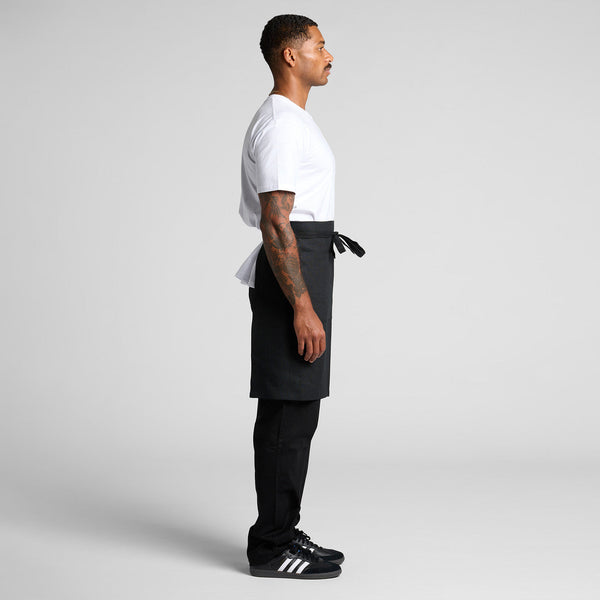 AS Colour Linen Half Apron | 1087 (Black)