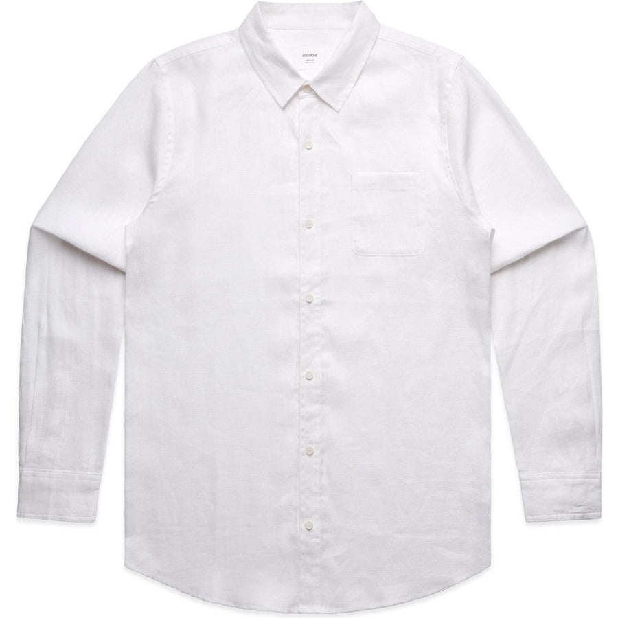 AS Colour Linen Shirt | 5418 (White)