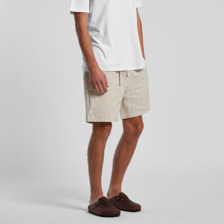 AS Colour Linen Shorts 18" | 5919 (Black)