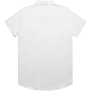 AS Colour 5420 Linen S/S Shirt - Back View | color:White|view:back