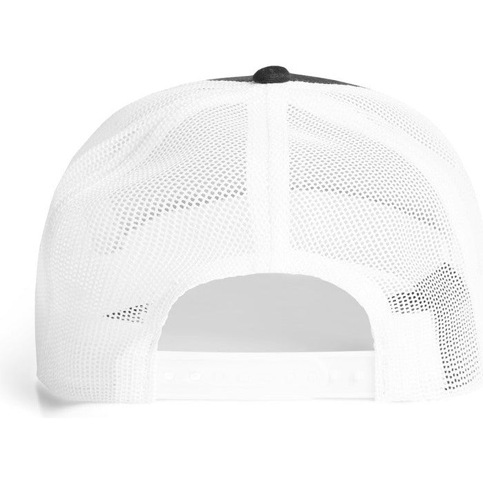 AS Colour Mesh Contrast Trucker Cap | 1191 (Black/White)