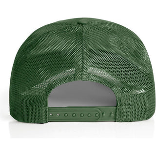 AS Colour 1190 Mesh Trucker Cap - Back View | color:Forest Green|view:back