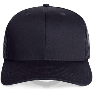 AS Colour 1190 Mesh Trucker Cap - Front View | color:Ink Blue|view:front