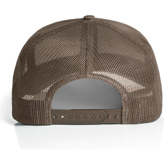 AS Colour 1190 Mesh Trucker Cap - Back View | color:Walnut|view:back