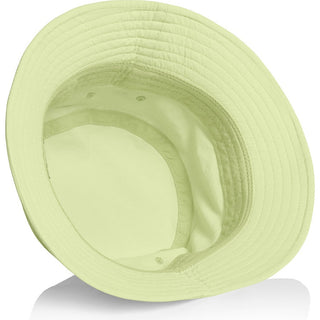 AS Colour 1171 Nylon Bucket Hat - Back View | color:Lime|view:back
