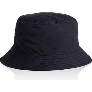 AS Colour 1171 Nylon Bucket Hat - Front View | color:Navy|view:front