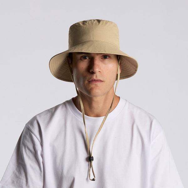 AS Colour Nylon Wide Brim Bucket Hat | 1174 (Ecru)