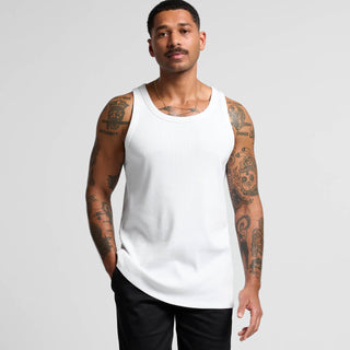 AS Colour Organic Rib Singlet | 5063G (White)