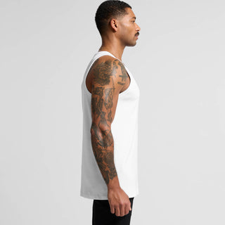 AS Colour Organic Rib Singlet | 5063G (White)