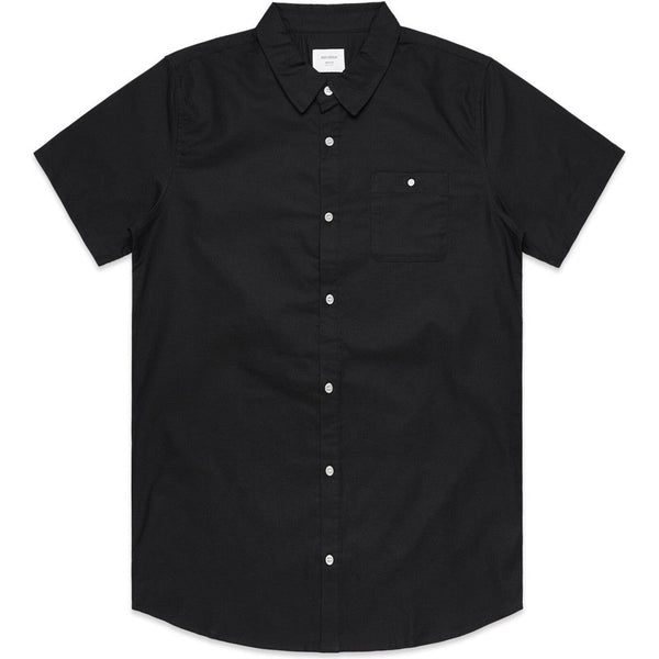 AS Colour Oxford S/S Shirt | 5407 (Black)