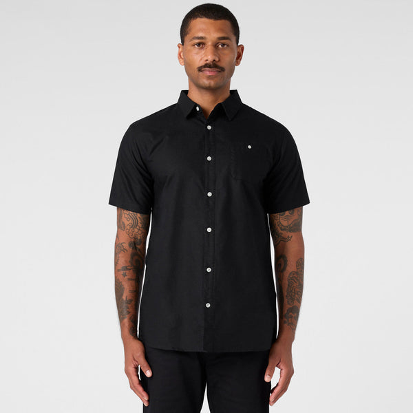 AS Colour Oxford S/S Shirt | 5407 (Black)