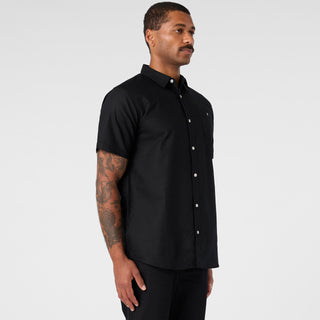 AS Colour Oxford S/S Shirt | 5407 (Black)