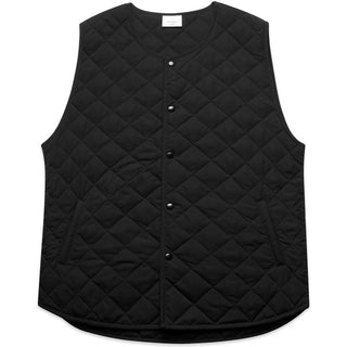AS Colour 5531 Quilted Vest - Front View | color:Black|view:front