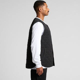 AS Colour Quilted Vest | 5531 (Black)