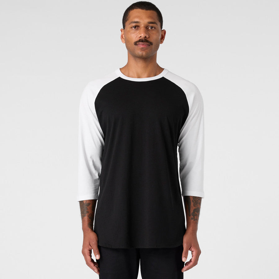 AS Colour Raglan Tee | 5012 (Grey Marle/Asphalt Marle)