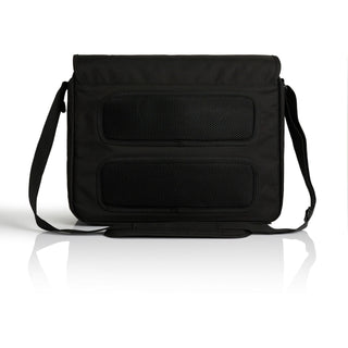 AS Colour 1027 Recycled Messenger Bag - Back View | color:Black|view:back