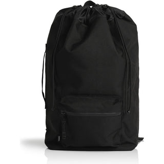 AS Colour 1028 Recycled Rucksack - Front View | color:Black|view:front