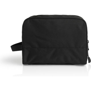 AS Colour 1022 Recycled Toiletry Bag - Back View | color:Black|view:back
