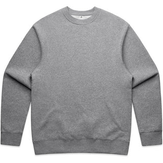 AS Colour 5160 Relax Crew - Front View | color:Grey Marle|view:front