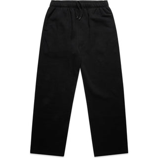 AS Colour 5942 Relax Cuffless Track Pants - Front View | color:Black|view:front