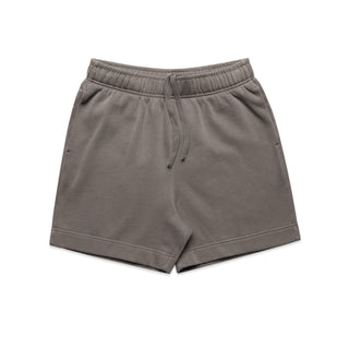 AS Colour 5939 Relax Faded Track Shorts 18" - Front View | color:Faded Grey|view:front
