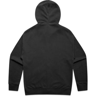 AS Colour 5170 Relax Faded Zip Hood - Back View | color:Faded Black|view:back