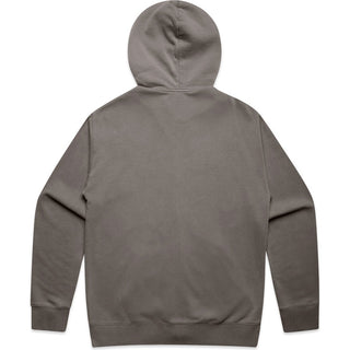 AS Colour 5170 Relax Faded Zip Hood - Back View | color:Faded Grey|view:back