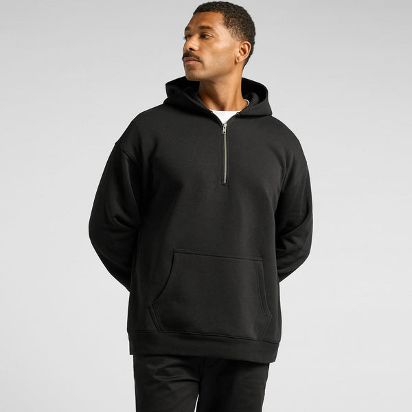 AS Colour Relax Half Zip Hood | 5164 (Black)