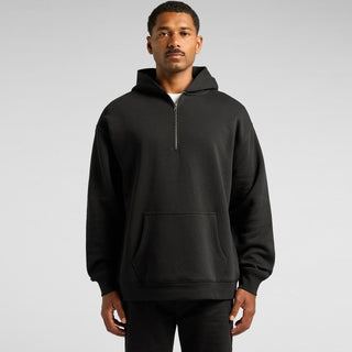 AS Colour Relax Half Zip Hood | 5164 (Grey Marle)
