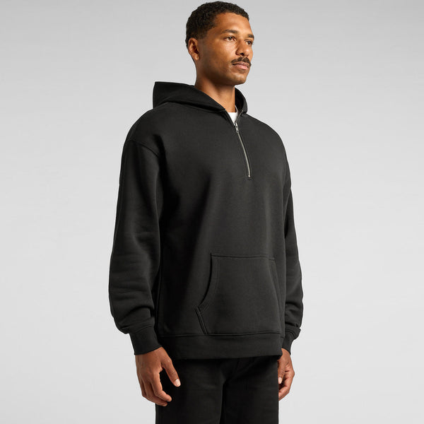 AS Colour Relax Half Zip Hood | 5164 (Grey Marle)
