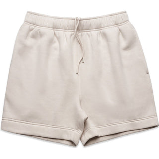 AS Colour 5933 Relax Track Shorts 18" - Front View | color:Bone|view:front