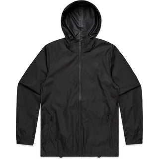AS Colour 5508 Section Zip Jacket - Front View | color:Black|view:front