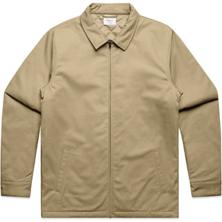 AS Colour 5523 Service Jacket - Front View | color:Khaki|view:front