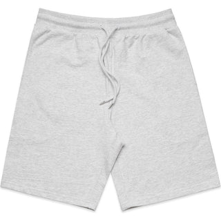 AS Colour 5916 Stadium Shorts 20" - Front View | color:White Marle|view:front