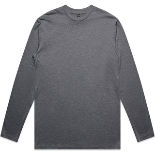 AS Colour 5020A Staple Active L/S Tee - Front View | color:Graphite|view:front