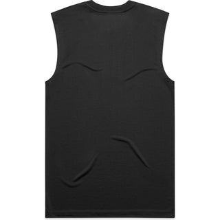 AS Colour 5078 Staple Active Tank - Back View | color:Black|view:back