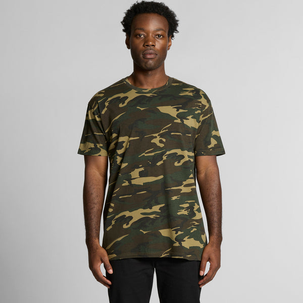 AS Colour Staple Camo Tee | 5001C (Black Camo)