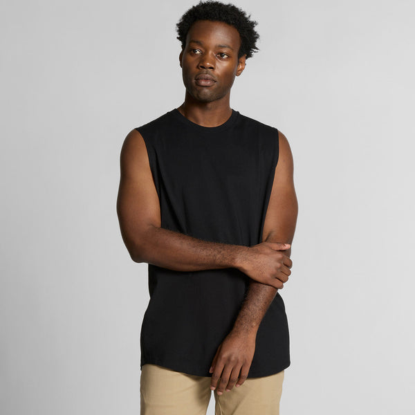 AS Colour Staple Curve Tank | 5091 (White)