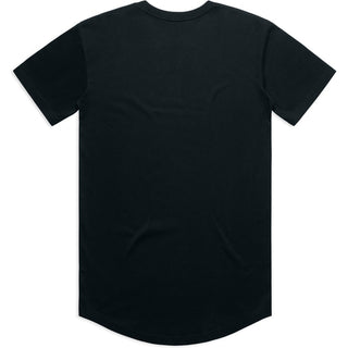 AS Colour 5076 Staple Curve Tee - Back View | color:Navy|view:back