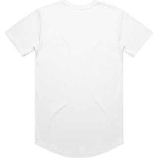 AS Colour 5076 Staple Curve Tee - Back View | color:White|view:back