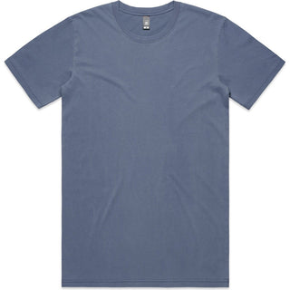 AS Colour 5065 Staple Faded Tee - Front View | color:Faded Blue|view:front